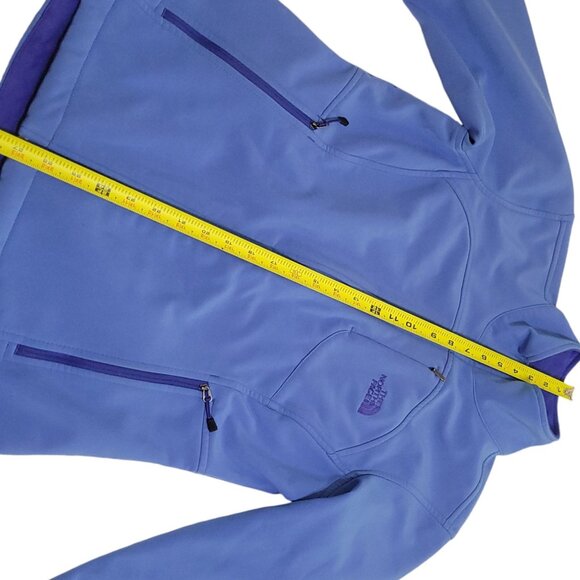 The North Face Womens Medium Softshell Jacket Light Blue - Picture 7 of 16